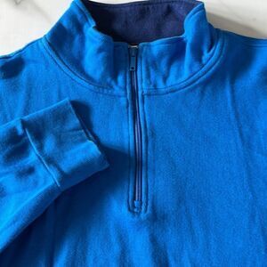Le Tigre Flatback Ribbed Performance 1/4 Zip Pullover Sweatshirt Sz. XXL